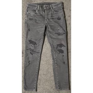 COPY - American Eagle Grey Skinny Jeans